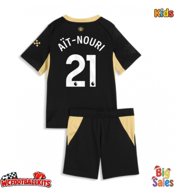 Manchester City Rayan Ait-Nouri #21 Replica Away Stadium Kit for Kids 2026-27 Short Sleeve (+ pants)